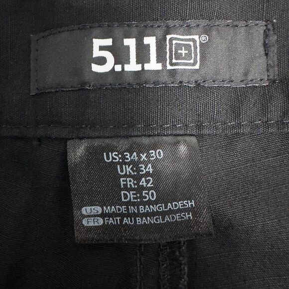 511 Tactical Regular Fit Taclite Pro Ripstop Cargo Pant Mens 34x30* Black 74273 - Picture 3 of 16